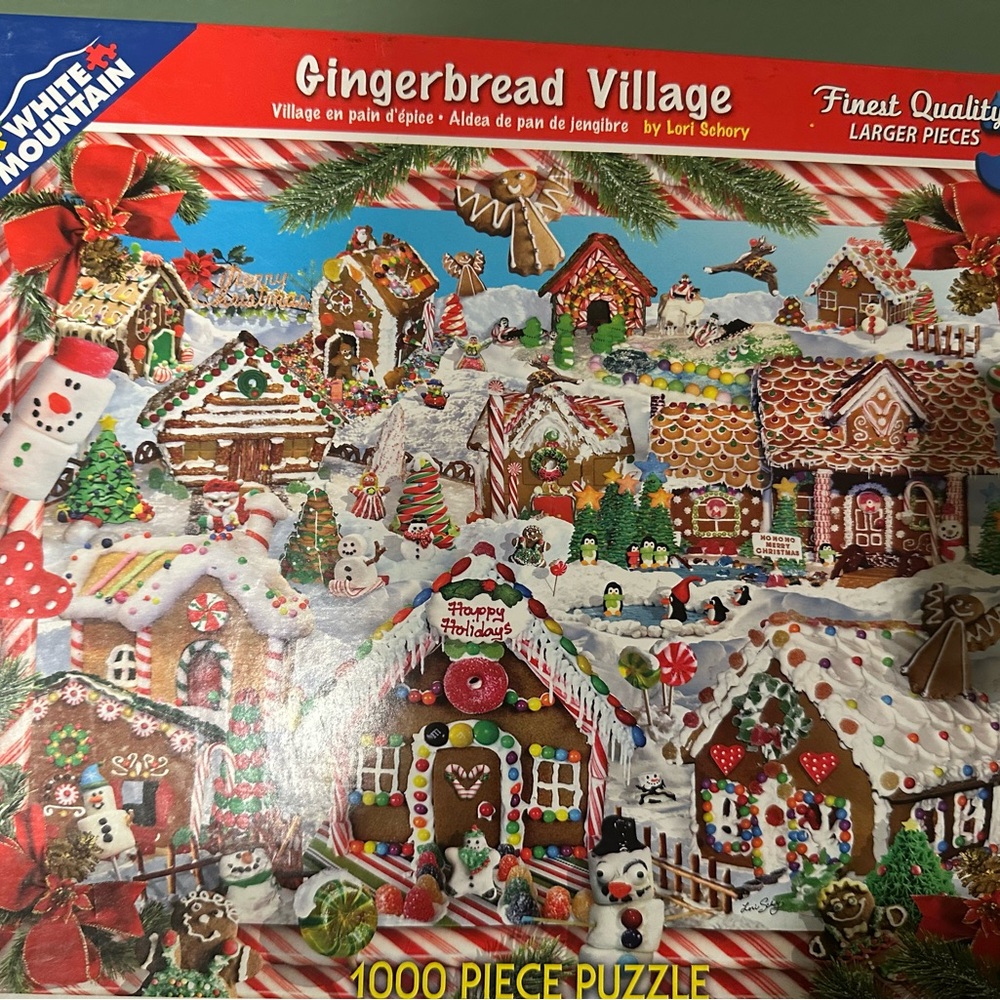 White Mountain 1,000 piece puzzle